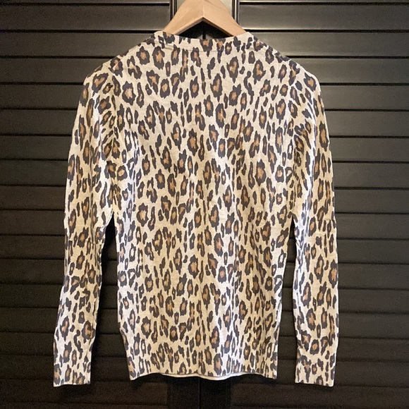 Banana Republic Cheetah Print Sweater - Picture 2 of 8